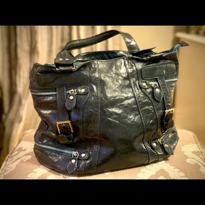 Sundance Bryant Park dark teal handbag